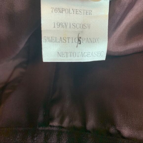 SIMON Chang plum colour dress pants trousers Sz 6 - Picture 10 of 15